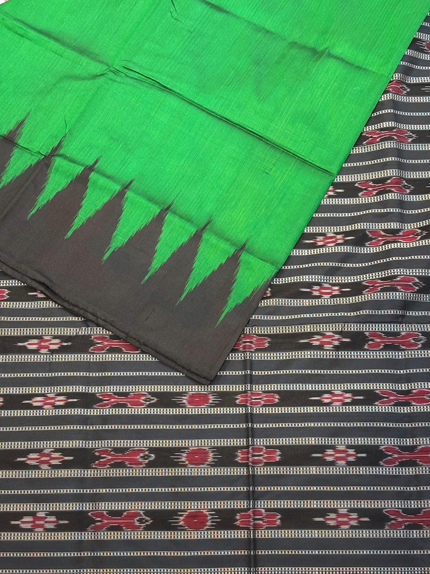 Raw Silk Sambalpuri Saree