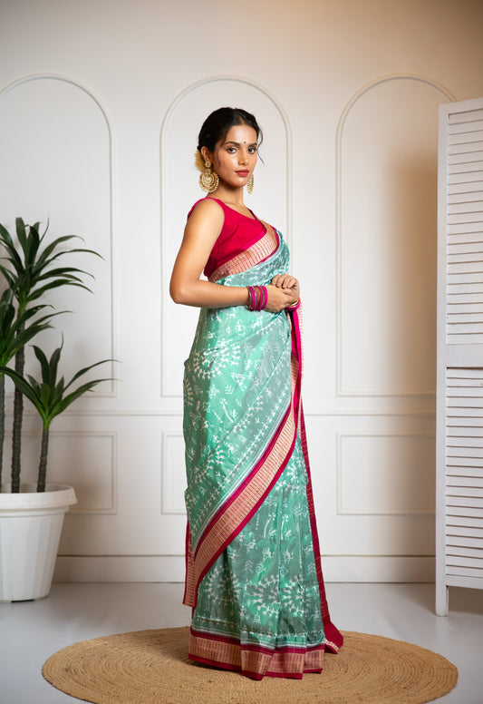 Premium Sambalpuri Silk Saree