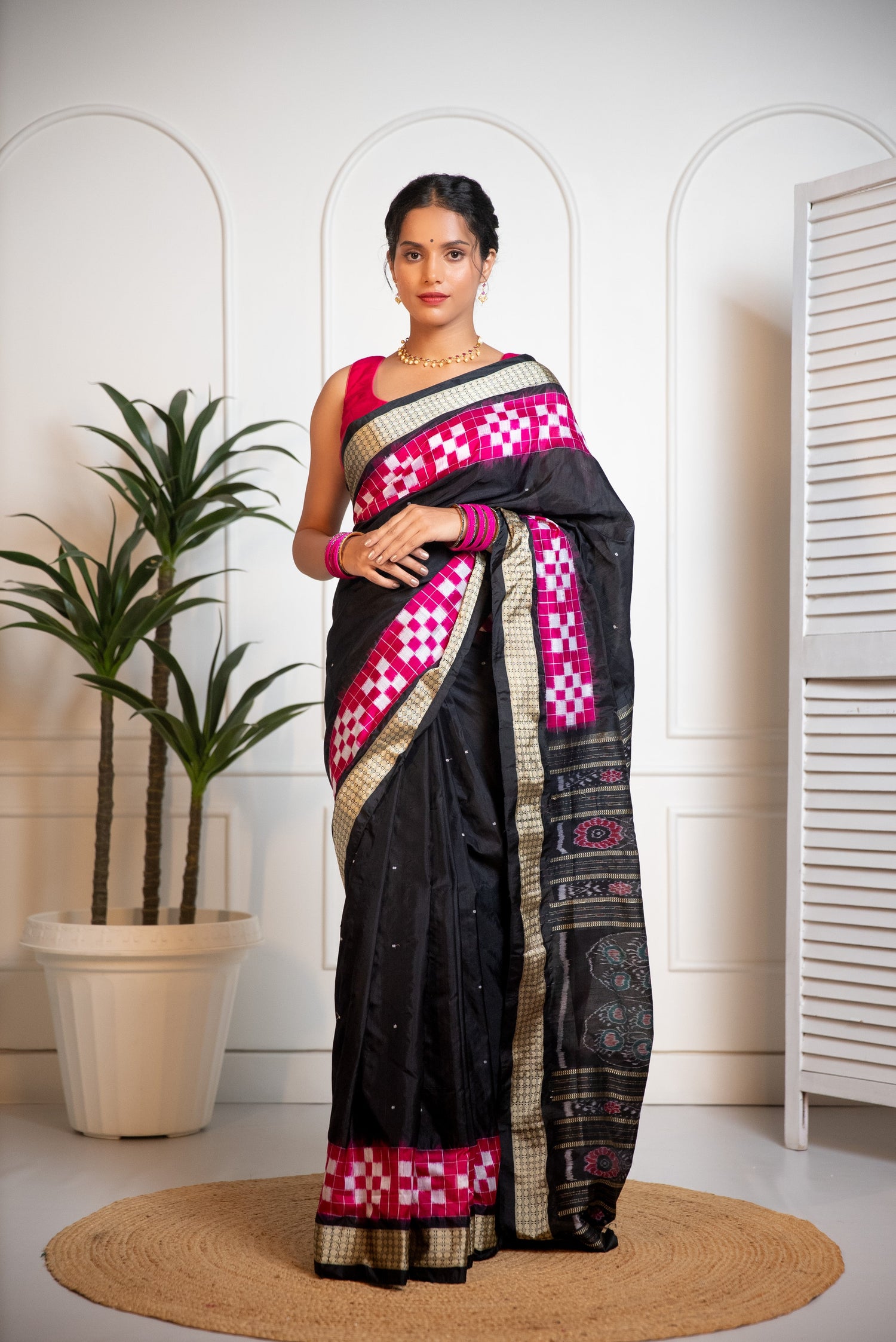 Samablpuri Raw Silk Saree