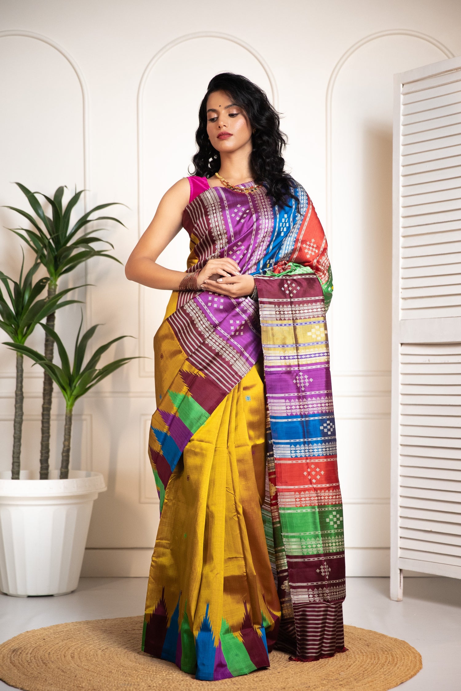 Berhampuri Pure Silk Saree