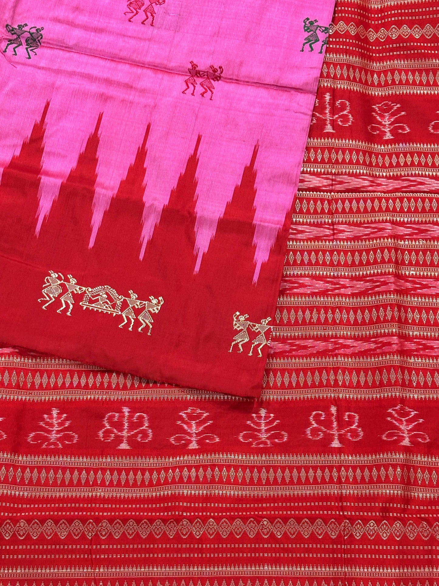 Sabari Pure Silk Sambalpuri Saree