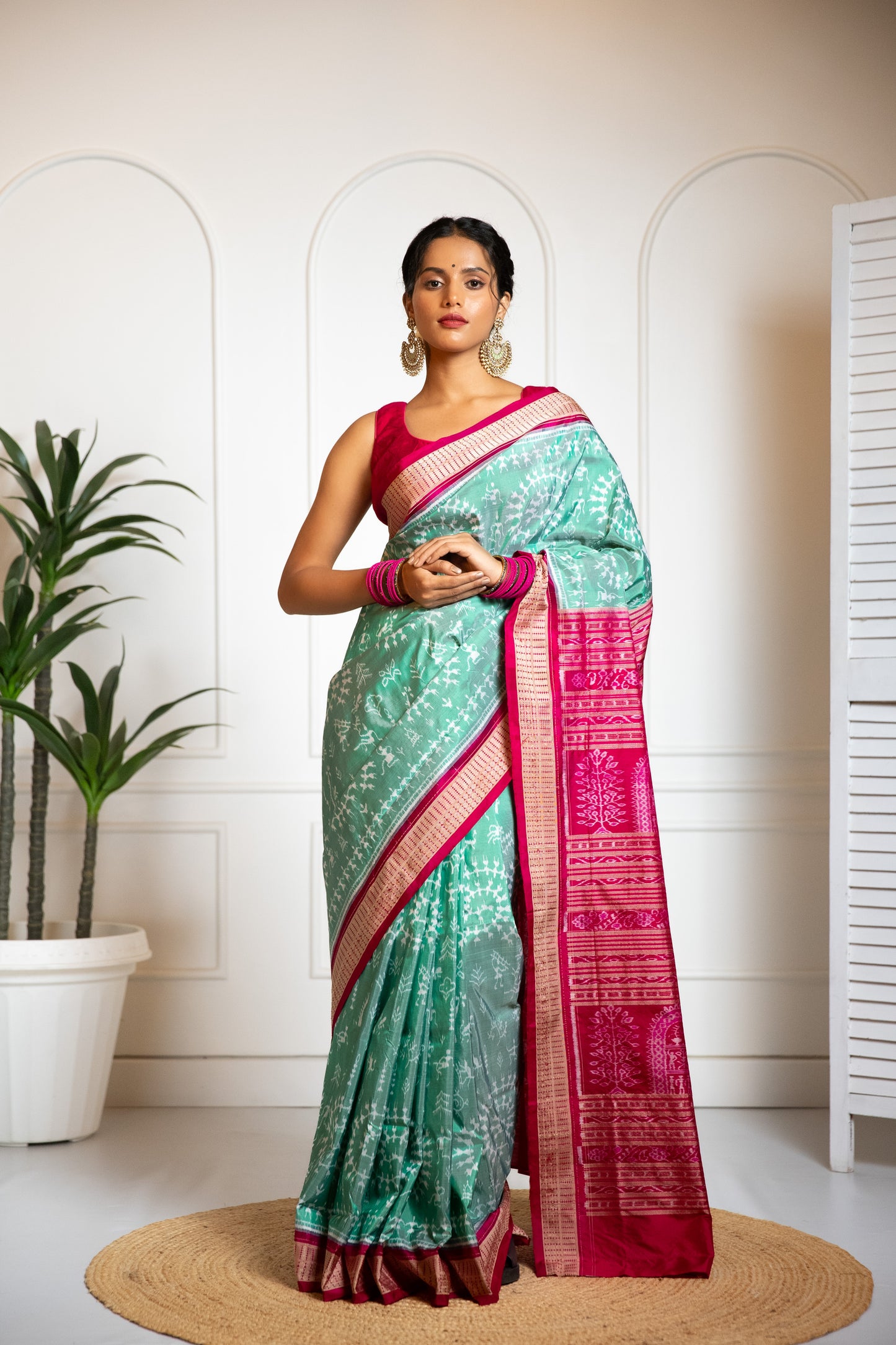 Premium Sambalpuri Silk Saree