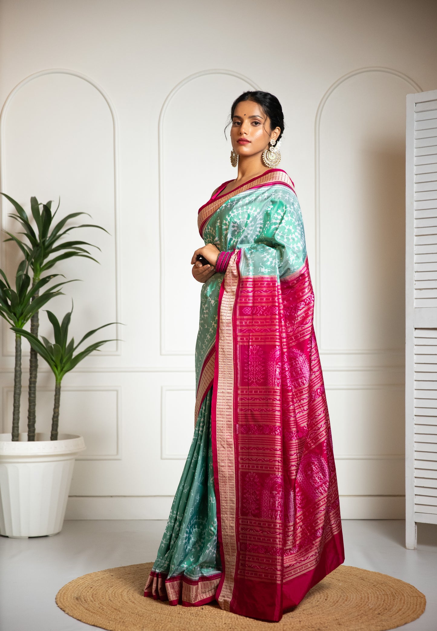 Premium Sambalpuri Silk Saree