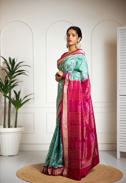 Premium Sambalpuri Silk Saree