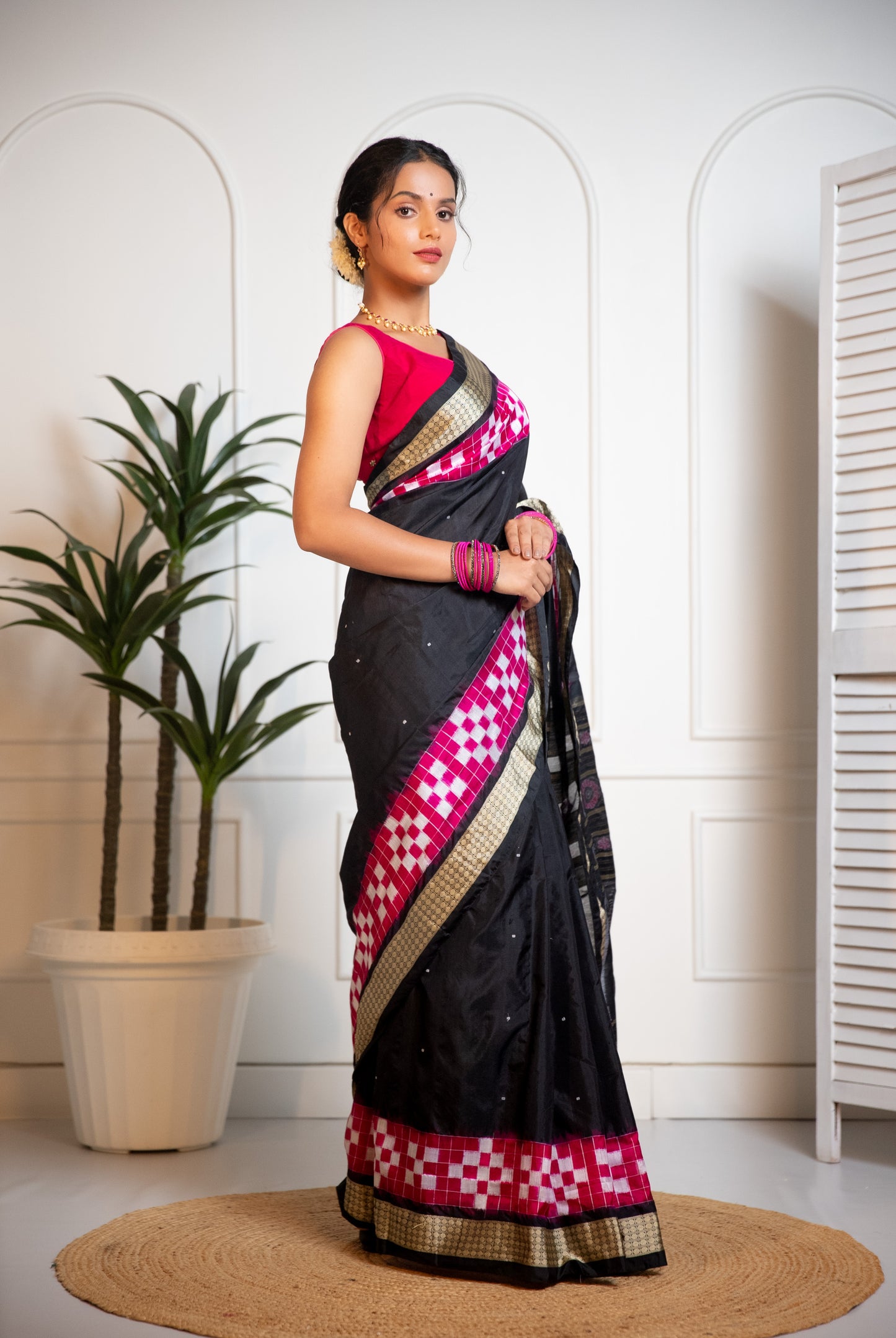 Pasapali Border Sambalpuri Saree