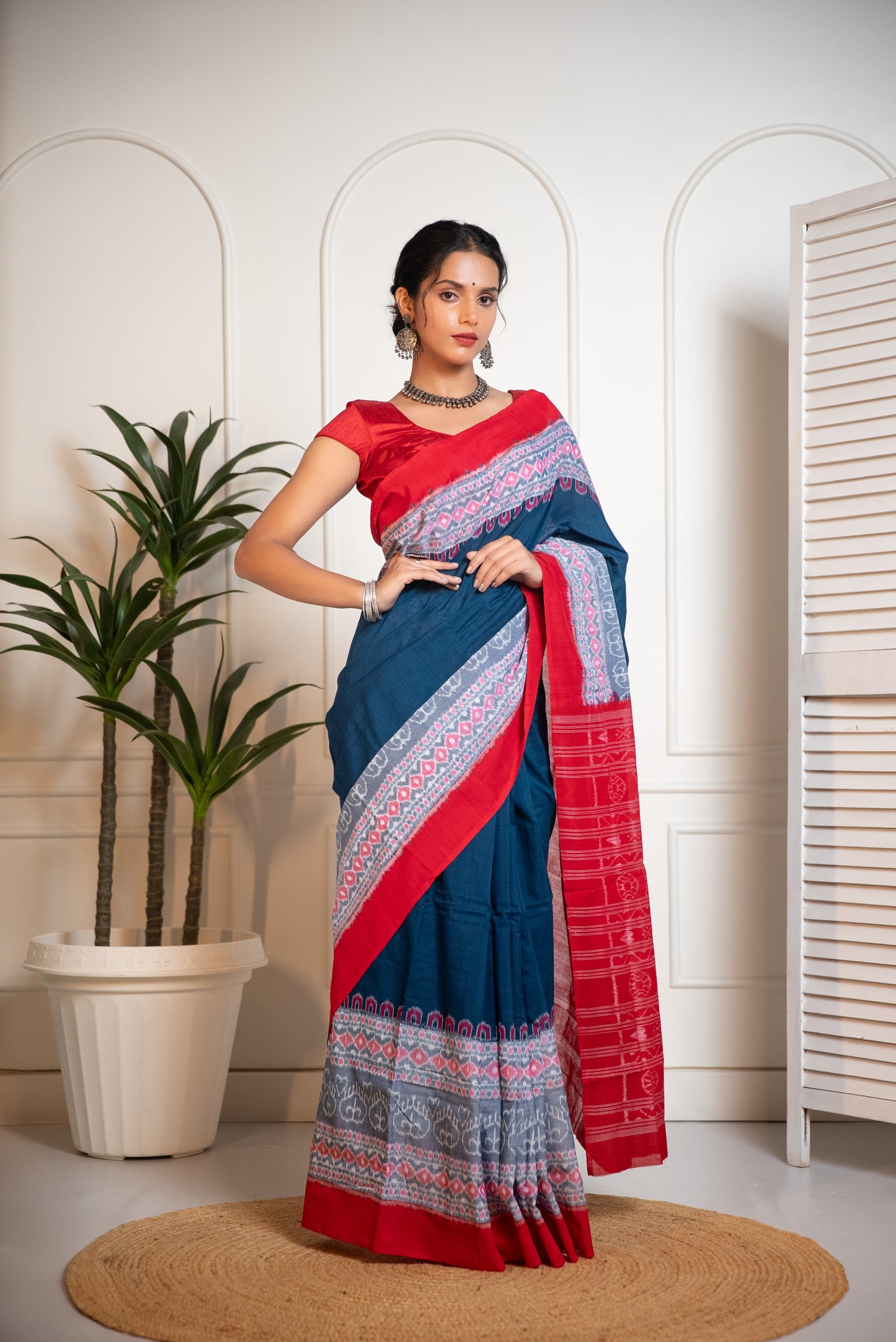 Ikkat Cotton Saree