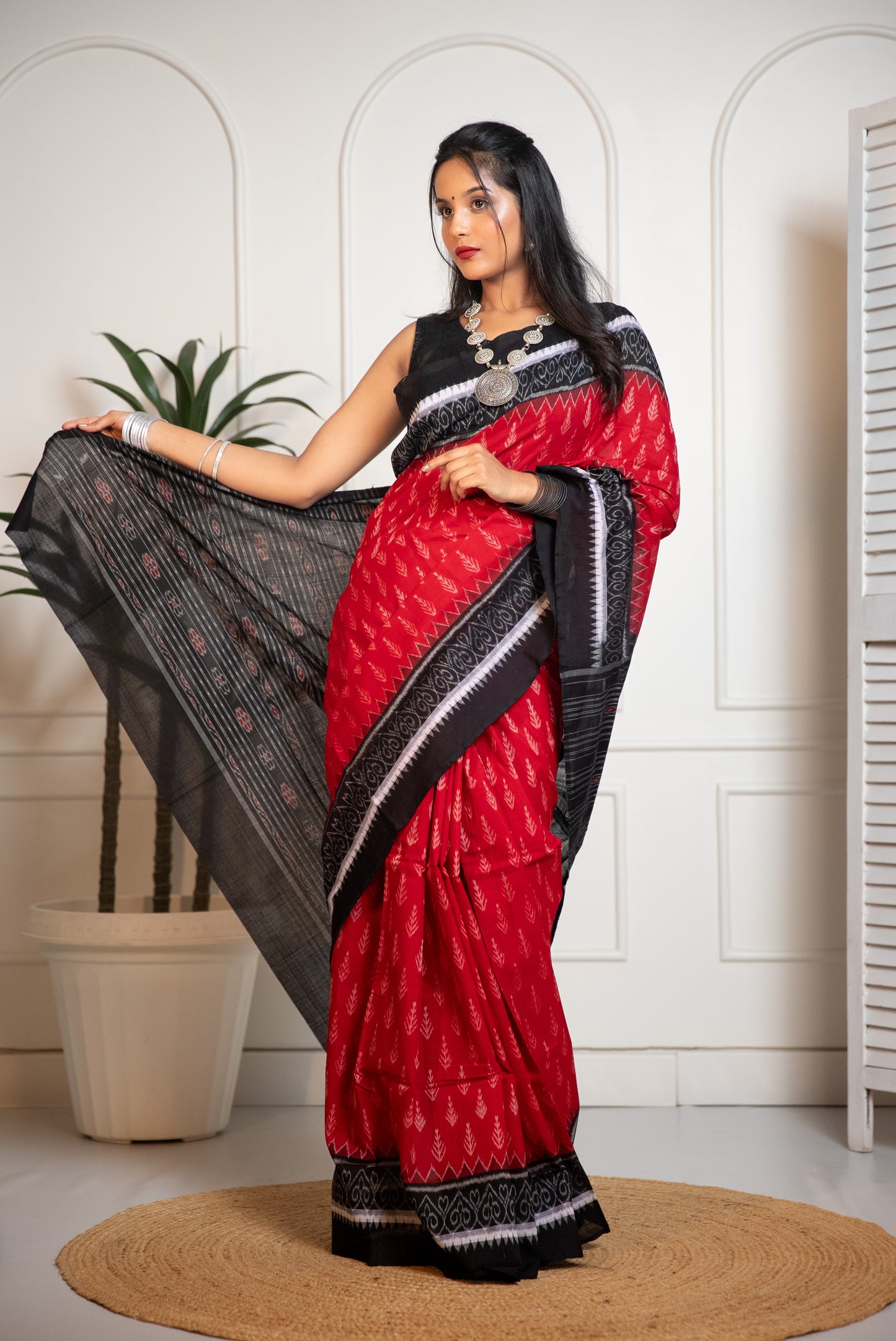 Ikkat Cotton Saree