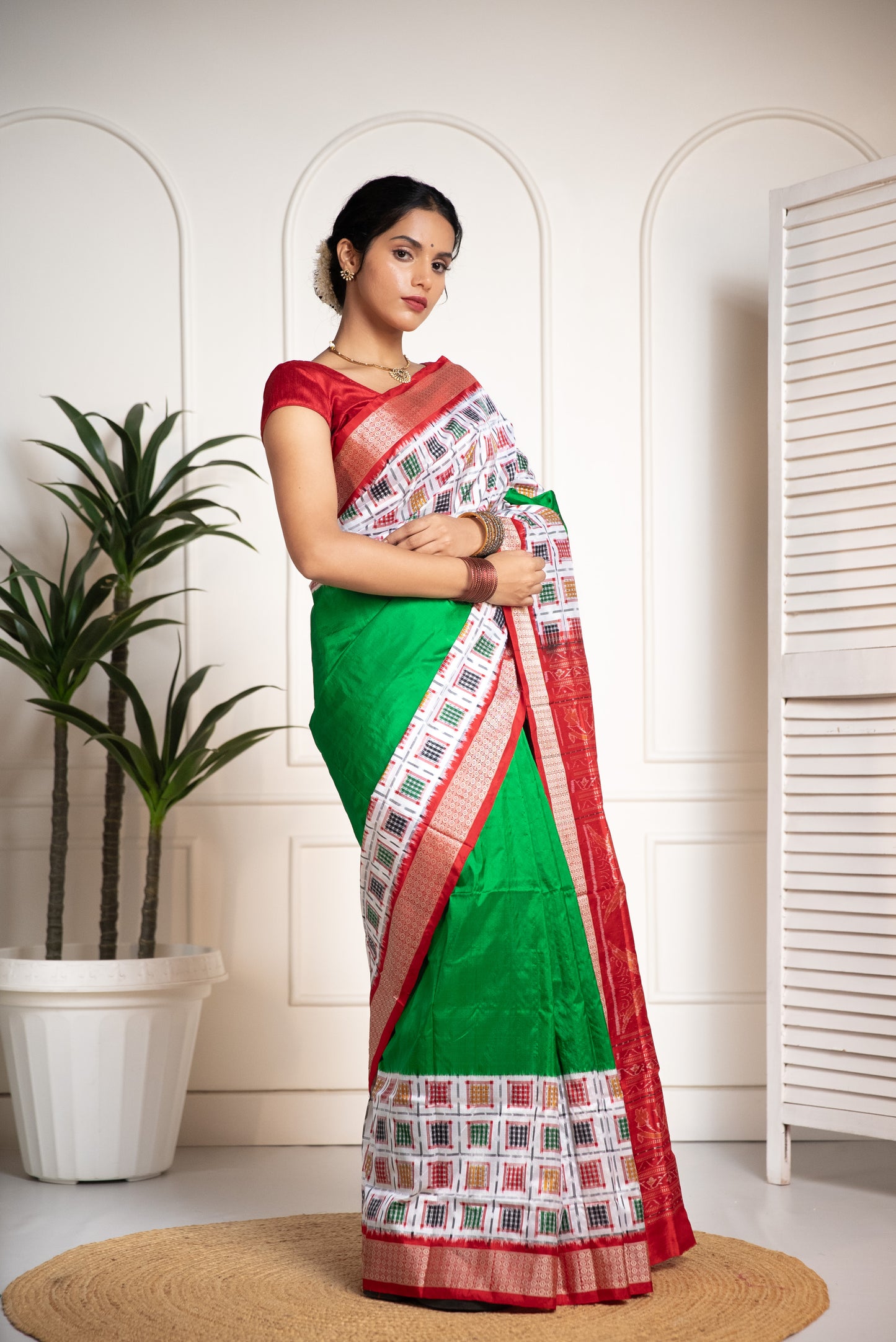 Ashwini Border Sambalpuri Saree