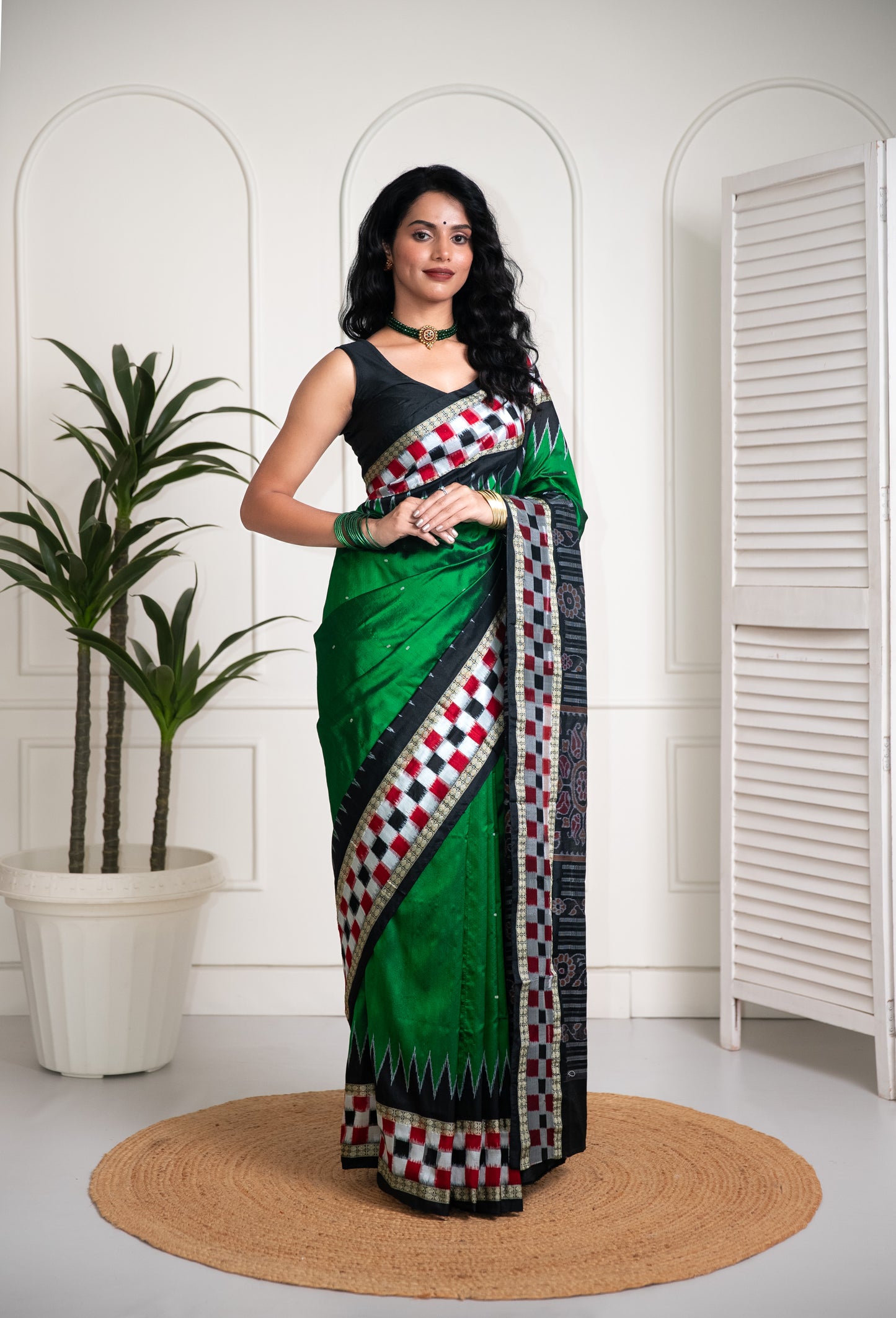 Pasapali Raw Silk Saree - Green