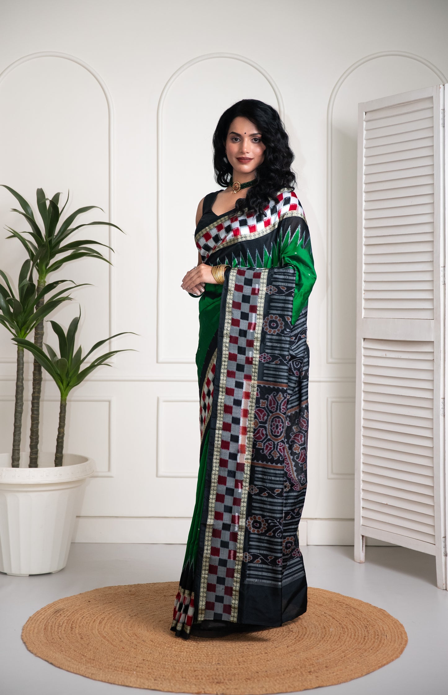 Pasapali Raw Silk Saree - Green