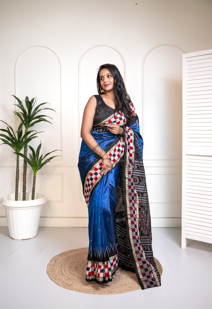 Pasapali Raw Silk Saree