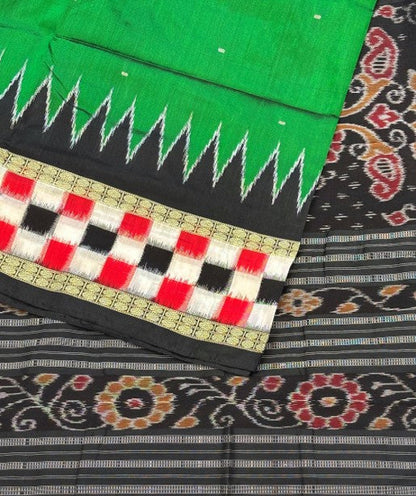 Pasapali Raw Silk Saree - Green