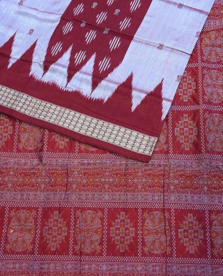 Sambalpuri Raw Silk Saree