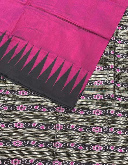 Pink Elegant Ikkat Saree